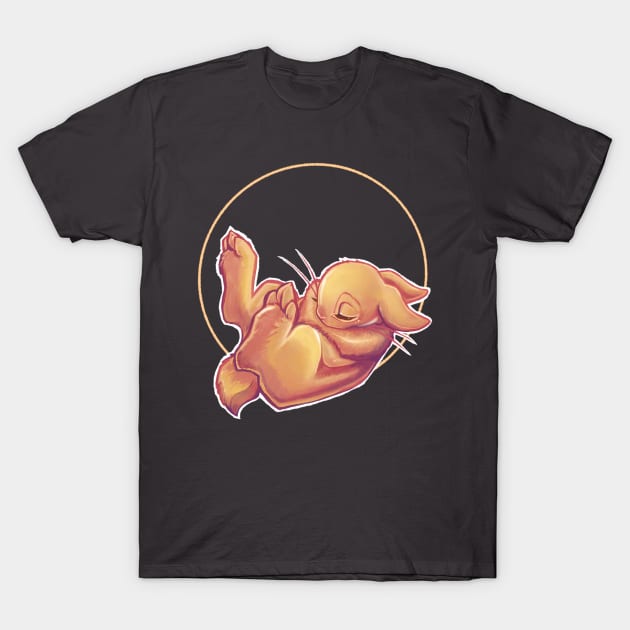 Rose gold bunny T-Shirt by BiancaRomanStumpff